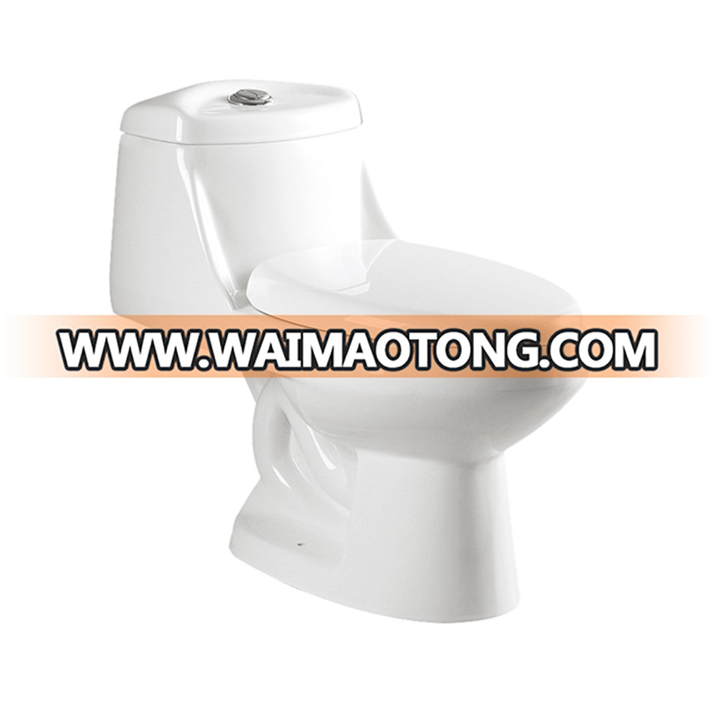 One piece bathroom design ceramic wc toilet,western toilet price