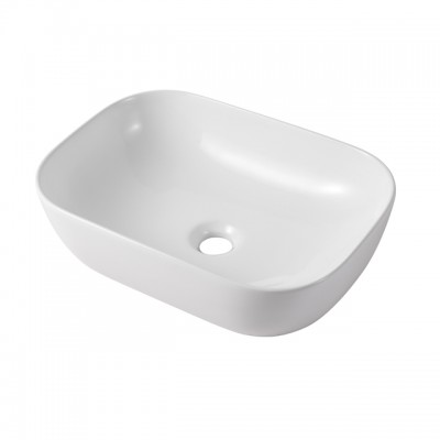 Various ceramic bathroom wash basin white hand sinks countertop bathroom basin for wholesaler